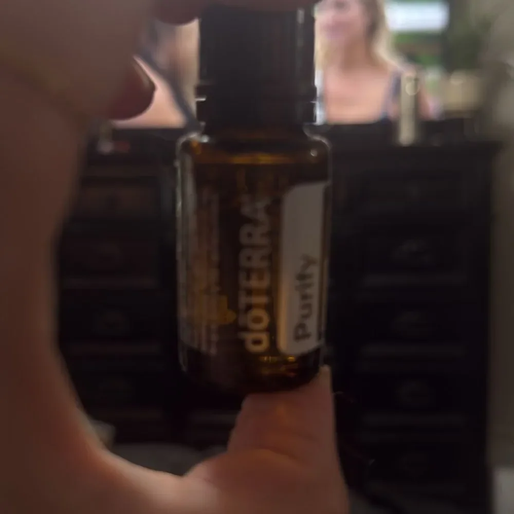 doTERRA Aromatic Oil Collection with Black Caps Lot of 7 Pcs